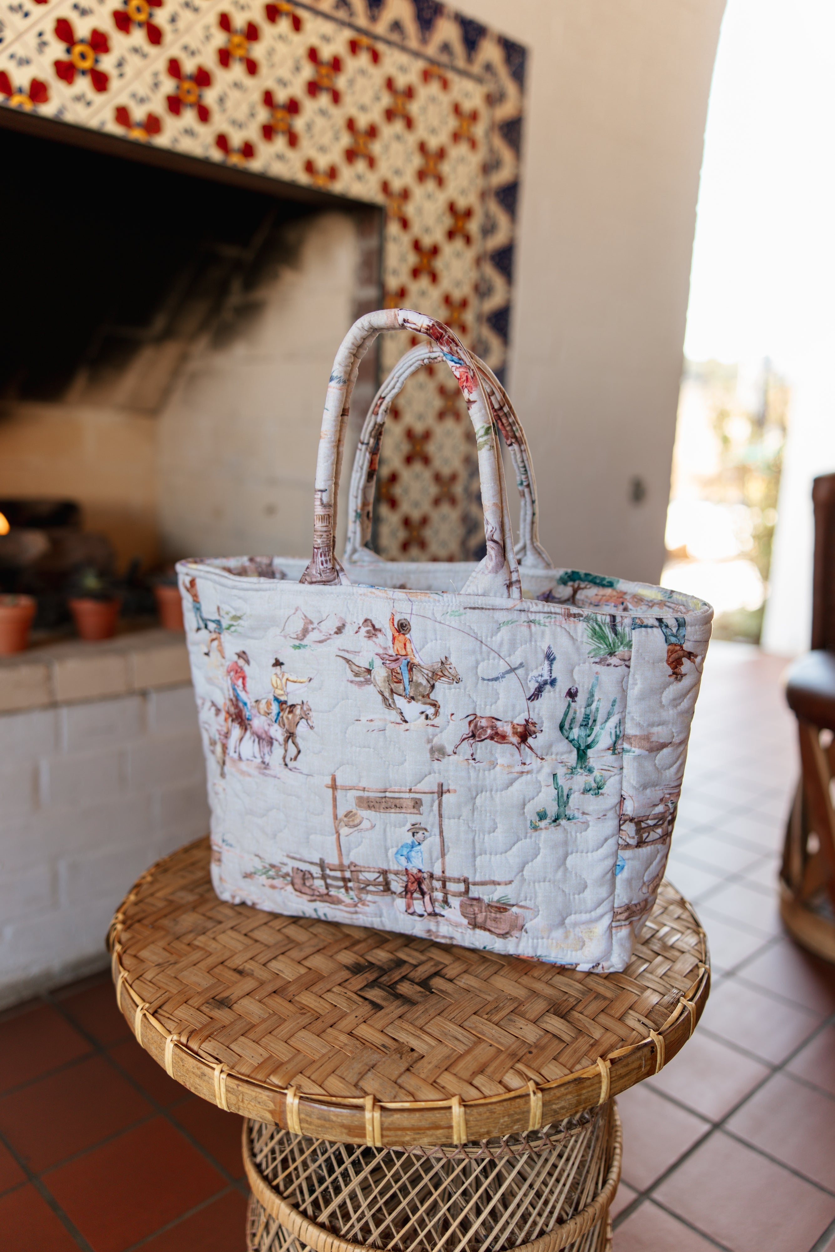 Handcrafted Quilted Handbag | Ida Mae Home