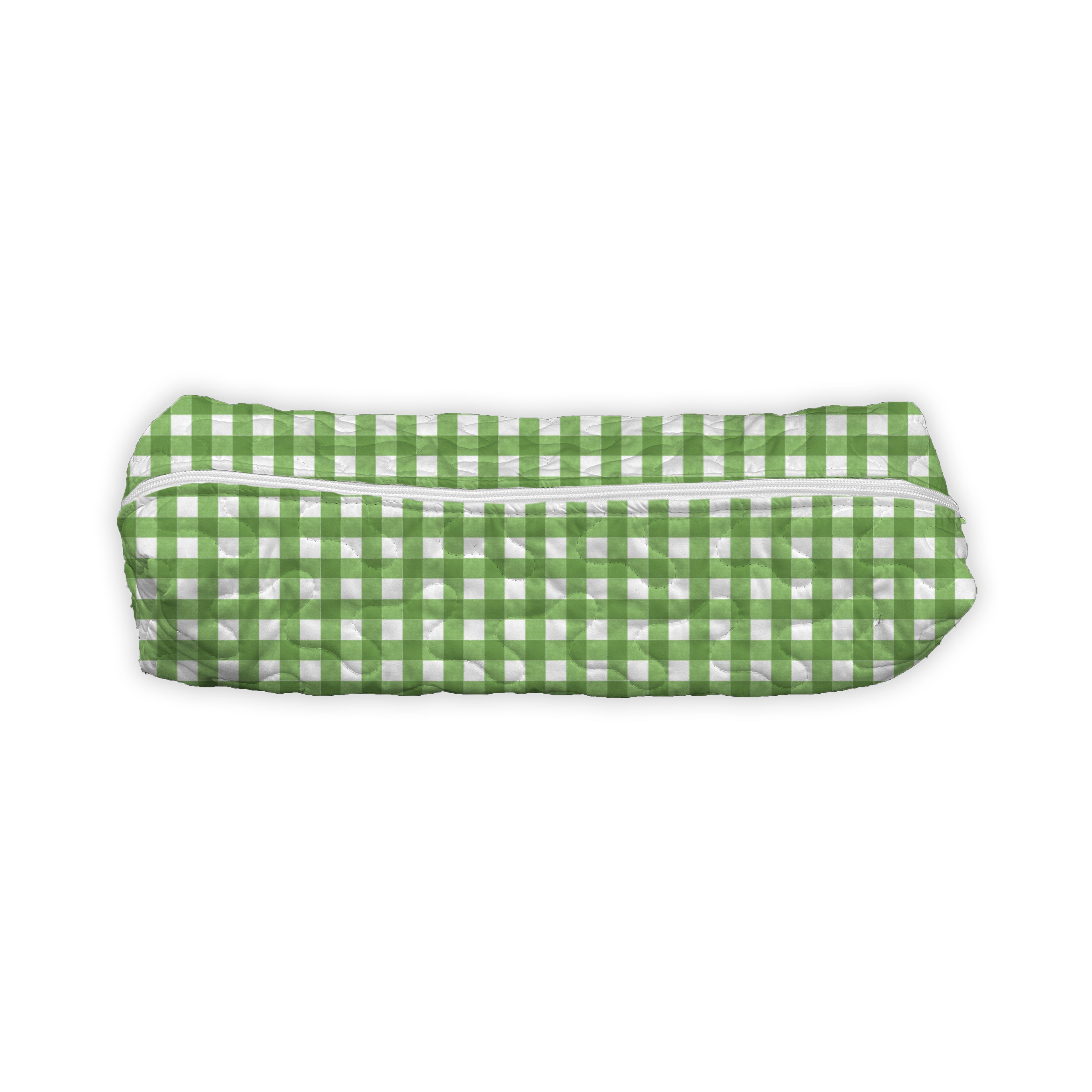 gingham 新品未使用　COMESANDGOES+AH.H Anthia Gingham Green Hot Tools Bag – Ida Mae Home