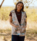 Birdie Pastel Quilted Ruby Vest