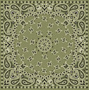Homestead Bandana Olive Quilted Tote