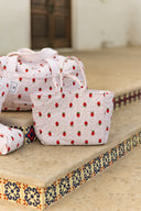 Strawberry Crush Pink Quilted Handbag