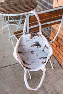 Casey Cowgirl Patchwork Linen Quilted Handbag