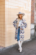 Shiloh Purple Quilted Duster