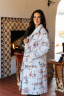 Retro Cowboy Quilted Duster