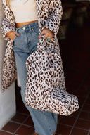 Kye Leopard Quilted Boot Bag