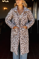 Kye Leopard Quilted Duster