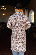 Kye Leopard Quilted Duster