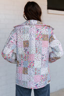 Harper Patchwork Quilted Snap Jacket