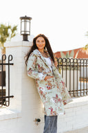 Birdie Sage Quilted Duster