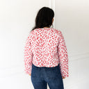 Kye Leopard Sand/Fuchsia Cropped Jacket