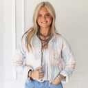 Gwen Patchwork Original Cropped Jacket