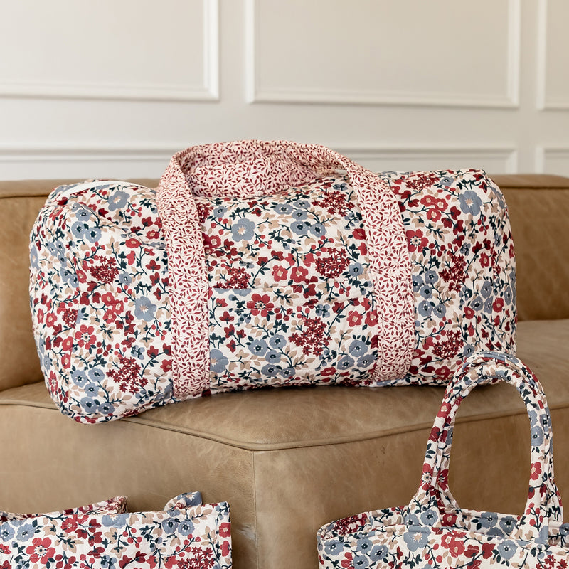 Erin & Ben Co. Lismont Floral Americana Weekender Duffle Bag