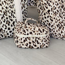 Kye Leopard Quilted Travel Case