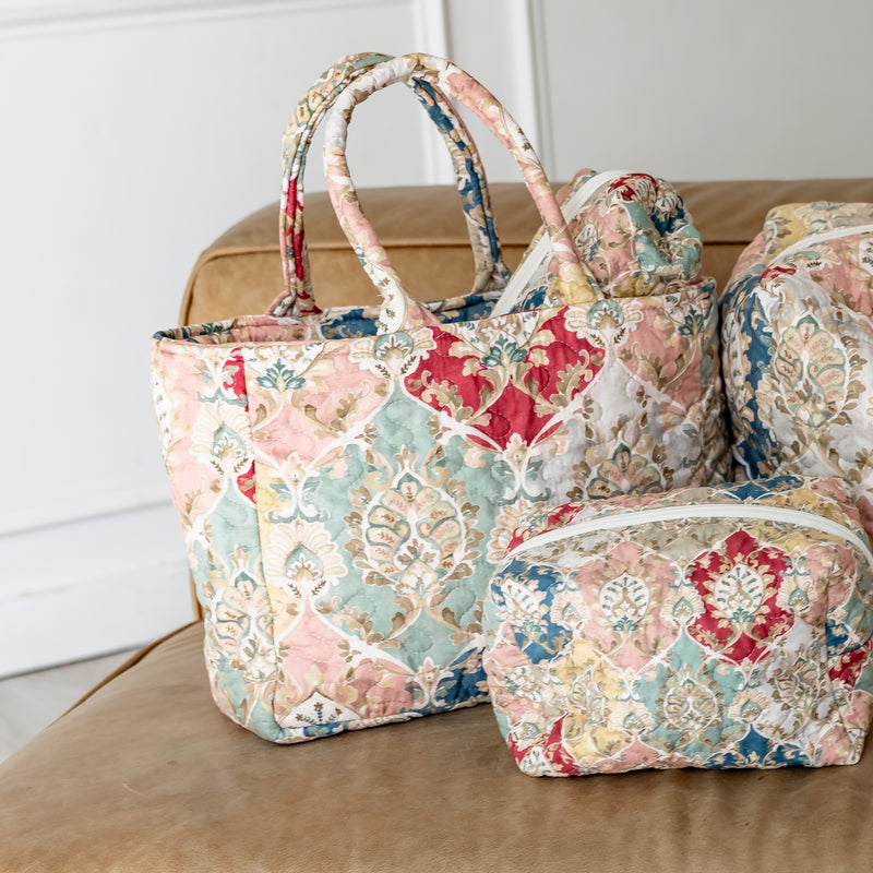 Erin & Ben Co. Athena Multi Quilted Handbag