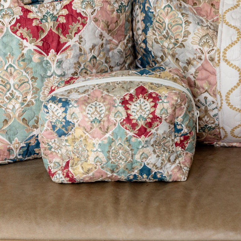 Erin & Ben Co. Athena Multi Quilted Makeup Bag