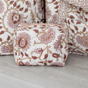 Erin & Ben Co. Heritage Scroll Rose Quilted Makeup Bag