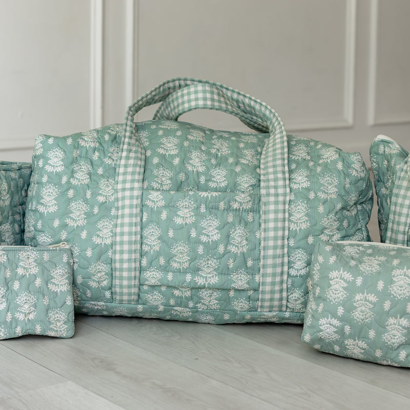 Erin & Ben Co. Clover Sage Weekender Duffle Bag