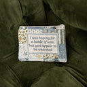 "Battle of Wits" Blue Quilted Makeup Bag