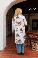 Sierra Cowgirl Linen Quilted Duster