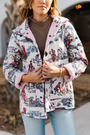 Cattle Drive Sand Quilted Snap Jacket