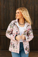 Sierra Cowgirl Rose Quilted Snap Jacket