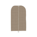Abigail Gingham Chocolate Quilted Garment Bag