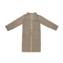 Abigail Gingham Chocolate Quilted Duster