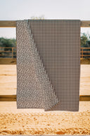 Abigail Gingham Chocolate Quilt