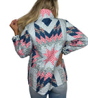 Adeline Patchwork Americana Quilted Jacket
