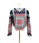 Adeline Patchwork Americana Cropped Quilted Jacket