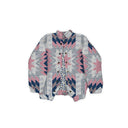 Adeline Patchwork Americana Quilted Bomber Jacket *Web Exclusive*