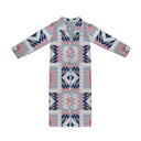 Adeline Patchwork Americana Quilted Maxi Coat *Web Exclusive*