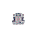 Adeline Patchwork Americana Quilted Tara Vest