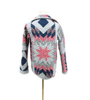 Adeline Patchwork Americana Quilted Snap Jacket