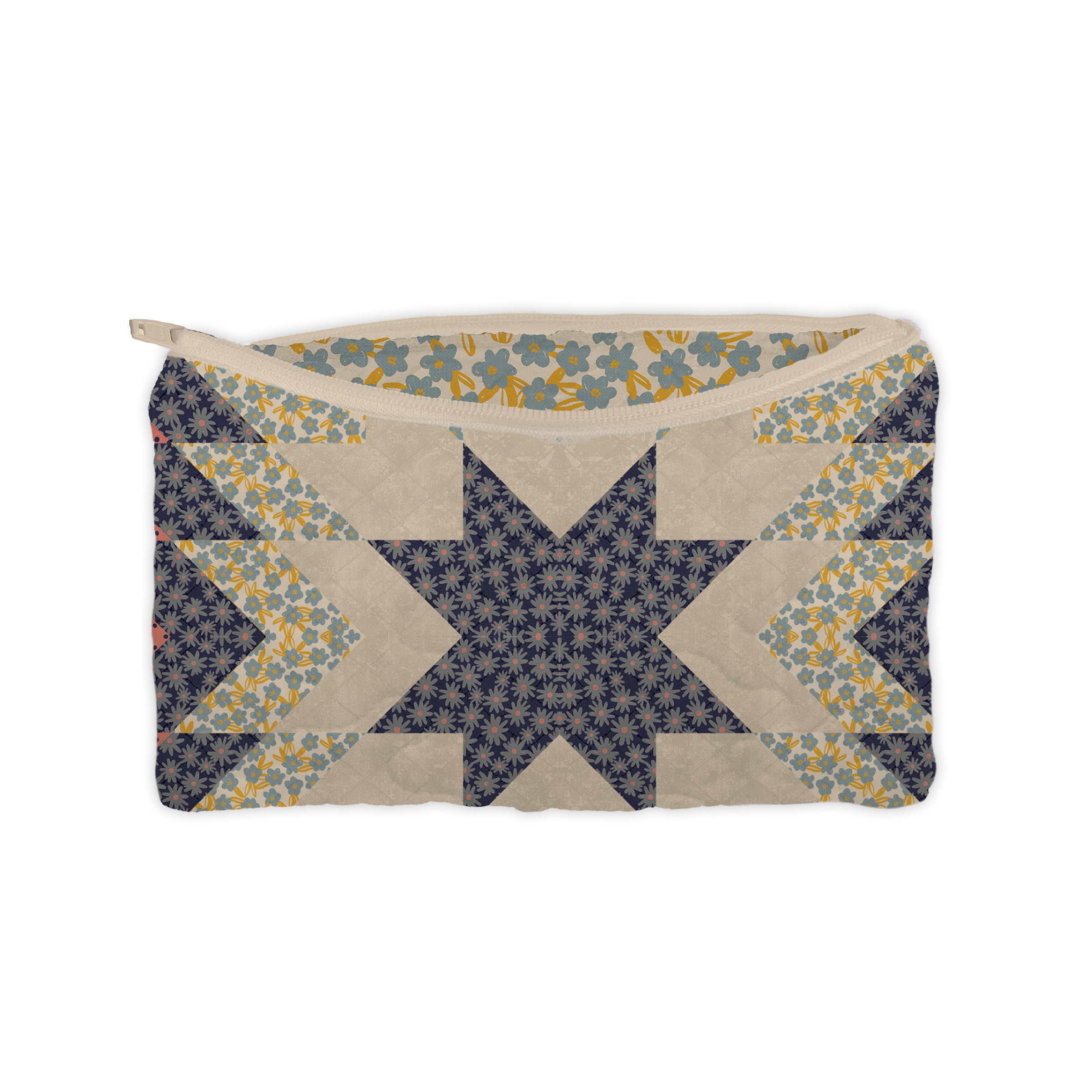 BEAUTY MAKEUP BAGコーラルハートキルト 4844DD51-67DD-4D0B-8A9A-