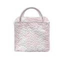 Adeline Patchwork Light Pink Quilted Handbag