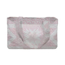 Adeline Patchwork Light Pink Quilted Tote