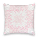 Adeline Patchwork Light Pink Quilted 20" Pillow