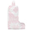 Adeline Patchwork Light Pink Quilted Boot Bag