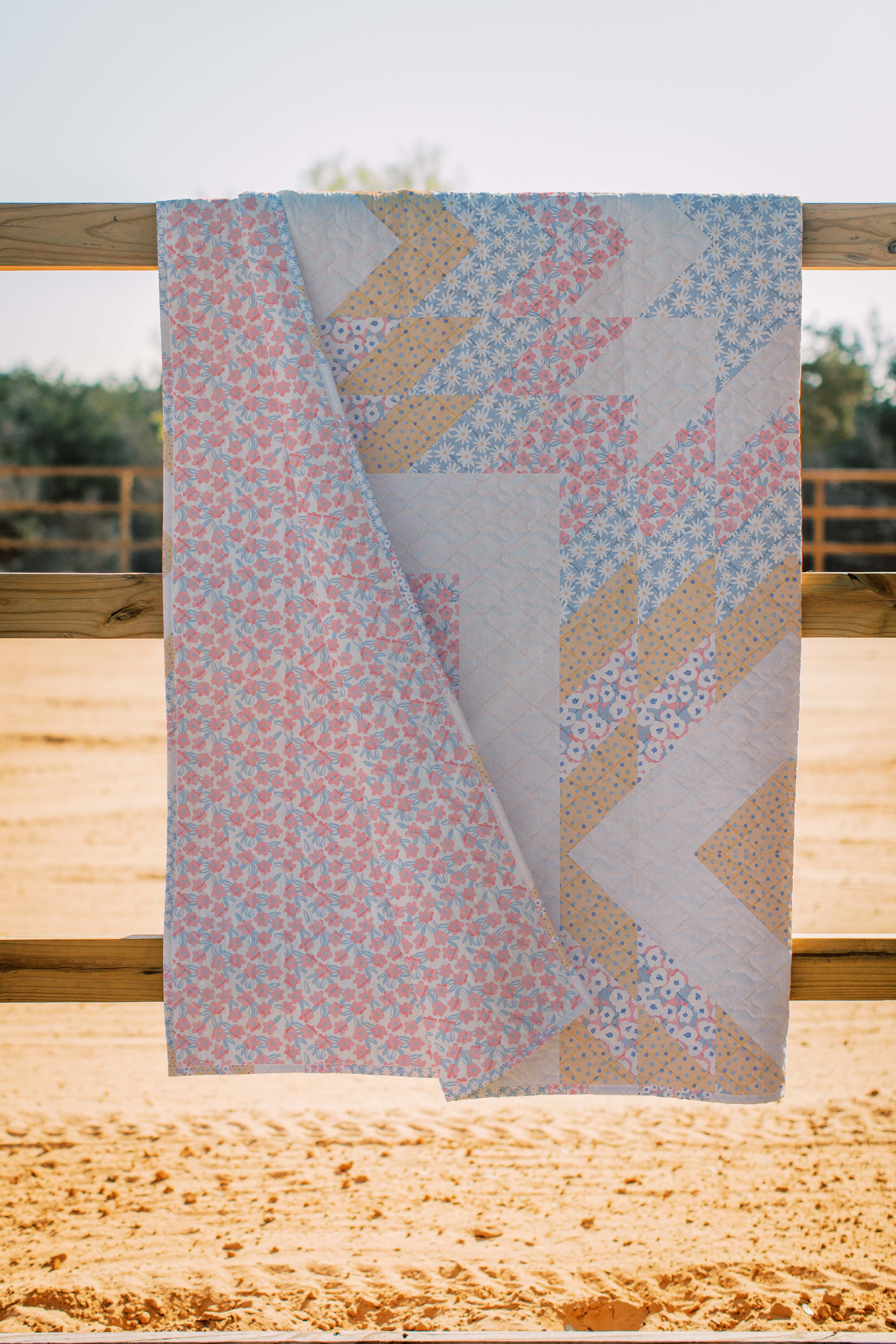 Adeline Patchwork Original Quilt – Ida Mae Home