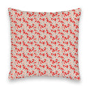 Adeline Patchwork Rose Quilted 20" Pillow