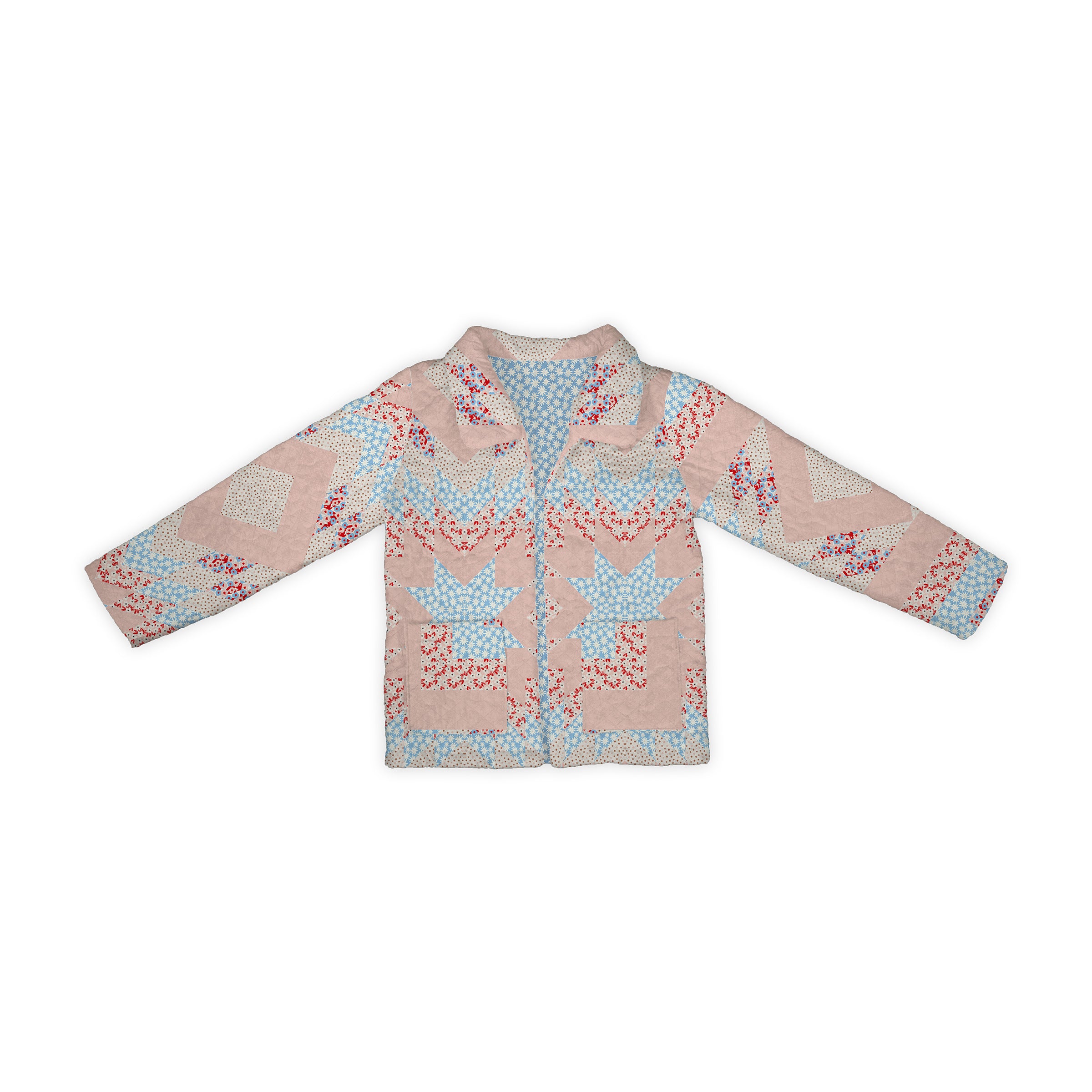 Adeline Patchwork Rose Quilted Jacket – Ida Mae Home