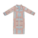 Adeline Patchwork Rose Quilted Maxi Coat *Web Exclusive*