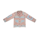 Adeline Patchwork Rose Quilted Snap Jacket