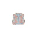 Adeline Patchwork Rose Quilted Tara Vest