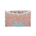 Adeline Patchwork Rose Quilted Makeup Bag