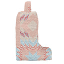 Adeline Patchwork Rose Quilted Boot Bag