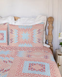 Adeline Patchwork Rose Quilt