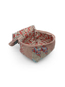 Adeline Patchwork Rose Quilted Travel Case