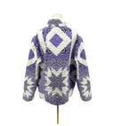 Game Day Purple Adeline Patchwork Quilted Pullover *Web Exclusive*